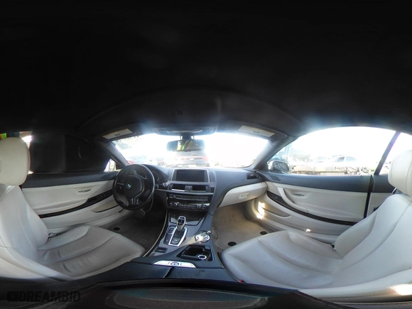 2012 BMW 6 Series 640i with VIN WBALW7C56CC618452, listed as a IAAI auction lot 41589719 with 72,608 mi miles. Bid and sale history available at carsss.com. Image 19.