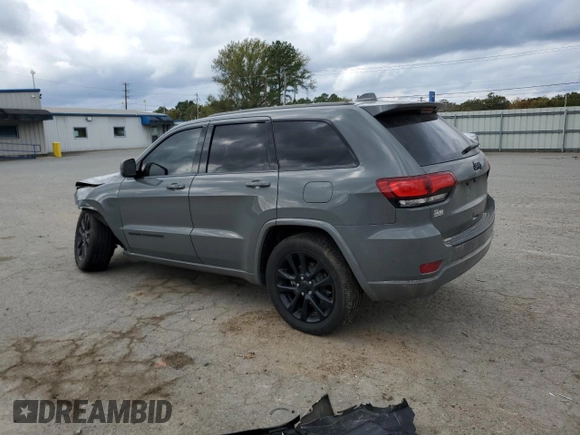 2020 Jeep Grand Cherokee Laredo E with VIN 1C4RJEAG0LC404979, listed as a Copart auction lot 81999474 with 57,328 mi miles and Salvage title. Bid and sale history available at DreamBid. Image 2.