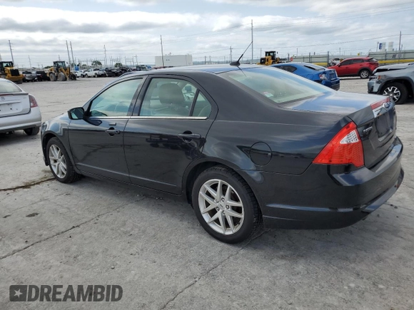 2012 Ford Fusion SEL with VIN 3FAHP0JG8CR274308, listed as a Copart auction lot 61644845 with 209,603 mi miles and Salvage title. Bid and sale history available at DreamBid. Image 2.