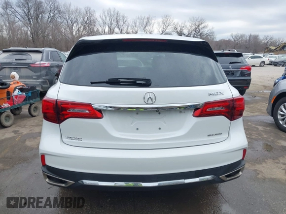 2020 Acura MDX with VIN 5J8YD4H30LL045764, listed as a IAAI auction lot 41697580 with 36,410 mi miles. Bid and sale history available at carsss.com. Image 16.