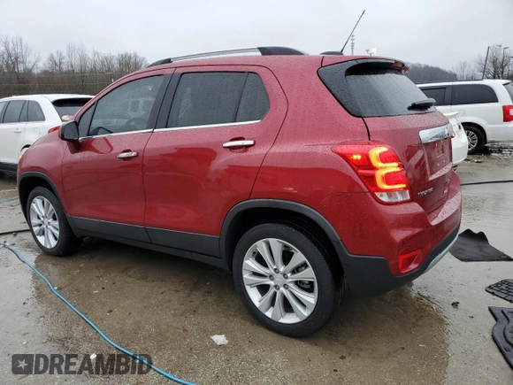 2018 Chevrolet Trax Premier with VIN 3GNCJRSB9JL151881, listed as a Copart auction lot 84056074 with 47,608 mi miles and Salvage Title. Bid and sale history available at carsss.com. Image 2.