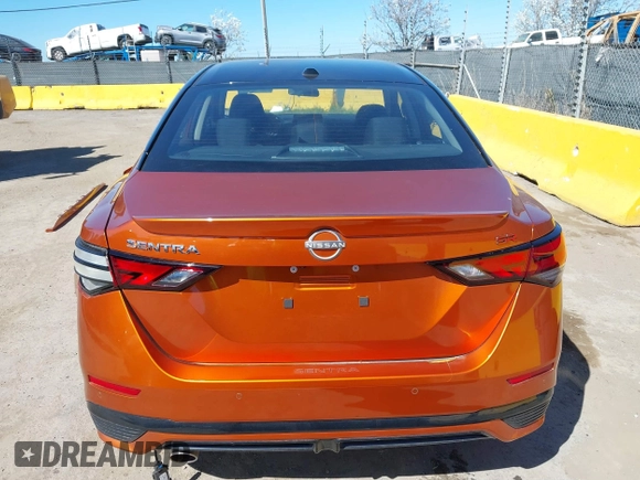 2025 Nissan Sentra SR with VIN 3N1AB8DV0SY261305, listed as a IAAI auction lot 41867301 with 2,852 mi miles and . Bid and sale history available at DreamBid. Image 17.