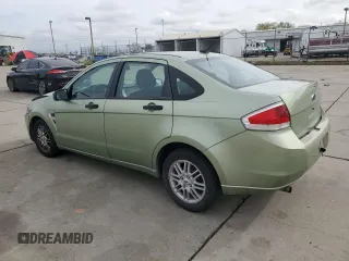 2008 Ford Focus SE with VIN 1FAHP35N58W201279, listed as a Copart auction lot 49823095 with 154,236 mi miles and Salvage Title. Bid and sale history available at carsss.com. Image 2.