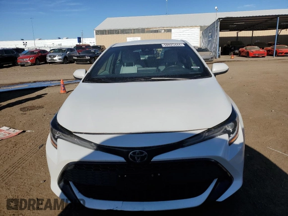 2022 Toyota Corolla Hatchback SE with VIN JTND4MBE5N3190336, listed as a Copart auction lot 59925444 with 70,049 mi miles and Non Repairable. Bid and sale history available at carsss.com. Image 5.