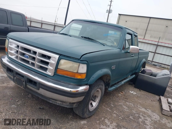 1996 Ford F-150 with VIN 1FTEX14H6TKA26327, listed as a IAAI auction lot 41441532 with 364,171 mi miles. Bid and sale history available at carsss.com. Image 2.