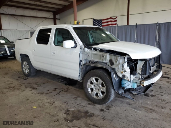 2006 Honda Ridgeline RTL with VIN 2HJYK16516H557411, listed as a Copart auction lot 71973254 with 251,596 mi miles and Salvage Title. Bid and sale history available at carsss.com. Image 4.