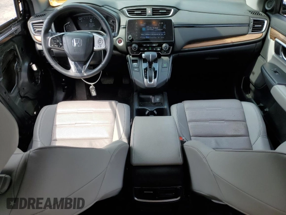 2018 Honda CR-V Touring with VIN 7FARW2H93JE048507, listed as a Copart auction lot 64071705 with 69,051 mi miles and Salvage title. Bid and sale history available at DreamBid. Image 8.