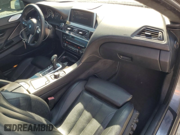 2013 BMW 6 Series 650i with VIN WBAYM9C57DDW20035, listed as a Copart auction lot 47051175 with 96,315 mi miles and Salvage Title. Bid and sale history available at carsss.com. Image 8.