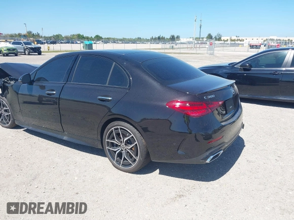 2024 Mercedes-Benz C 300 with VIN W1KAF4GBXRR231973, listed as a IAAI auction lot 41728511 with Not Provided miles and . Bid and sale history available at DreamBid. Image 3.