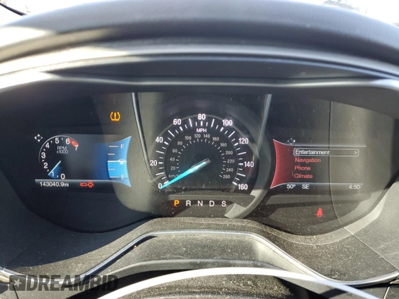 2015 Ford Fusion SE with VIN 3FA6P0H92FR290149, listed as a Copart auction lot 50195515 with 143,040 mi miles and Salvage Title. Bid and sale history available at carsss.com. Image 9.