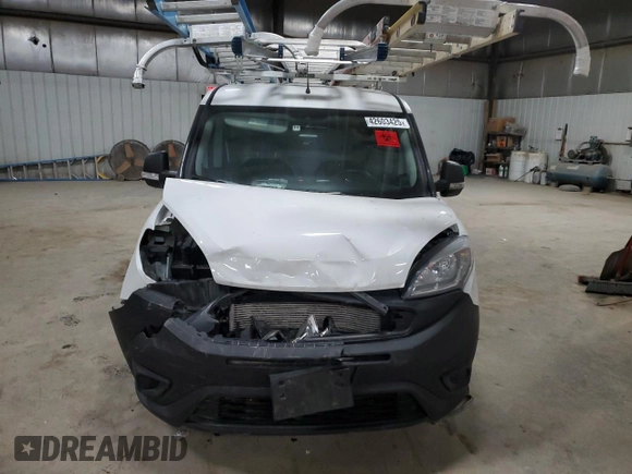 2021 Ram ProMaster City Cargo Tradesman with VIN ZFBHRFABXM6V26587, listed as a Copart auction lot 42603425 with Not provided miles and Salvage title. Bid and sale history available at DreamBid. Image 5.