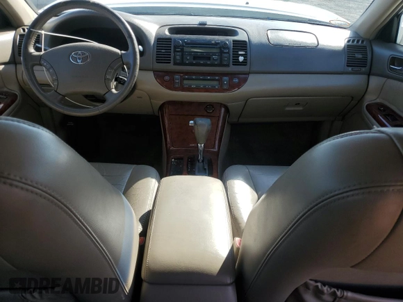 2005 Toyota Camry LE with VIN 4T1BF30K35U088189, listed as a Copart auction lot 50598495 with 208,145 mi miles and Salvage Title. Bid and sale history available at DreamBid. Image 8.