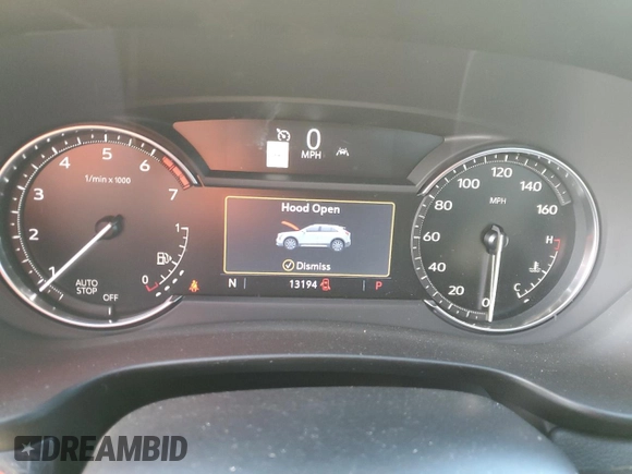 2023 Cadillac XT4 FWD Premium Luxury with VIN 1GYFZCR41PF207912, listed as a Copart auction lot 87504805 with 13,194 mi miles and Clean title. Bid and sale history available at DreamBid. Image 9.