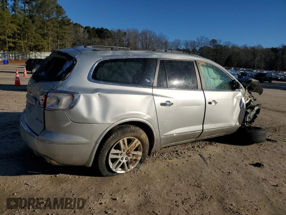 2014 Buick Enclave Convenience with VIN 5GAKRAKD1EJ302436, listed as a Copart auction lot 87255334 with 90,806 mi miles and Salvage Title. Bid and sale history available at carsss.com. Image 3.