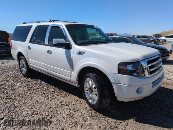 2011 Ford Expedition Max Limited with VIN 1FMJK2A56BEF11203, listed as a Copart auction lot 55809325 with 169,817 mi miles and Salvage title. Bid and sale history available at DreamBid. Image 4.