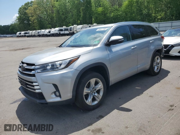 2018 Toyota Highlander Limited z VIN 5TDDZRFH4JS865237, wystawiony jako Copart lot #55417765 z przebiegiem 97 421 mil mil oraz Szkoda całkowita • Salvage title. Historia ofert i sprzedaży dostępna na DreamBid. Obrazek 1.