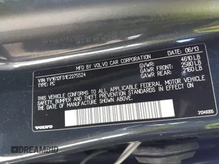 2014 Volvo S60 T5 z VIN YV1612FS1E2275524, wystawiony jako IAAI lot #41914398 z przebiegiem 122 286 mil mil oraz . Historia ofert i sprzedaży dostępna na DreamBid. Obrazek 9.