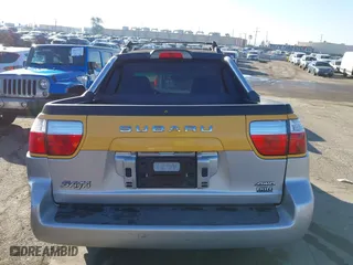 2003 Subaru Baja Sport with VIN 4S4BT62C636110414, listed as a IAAI auction lot 41298487 with 132,328 mi miles. Bid and sale history available at carsss.com. Image 16.