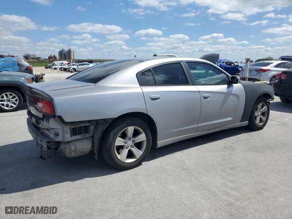 2014 Dodge Charger SE with VIN 2C3CDXBGXEH269070, listed as a Copart auction lot 52971125 with 224,940 mi miles and Salvage Title. Bid and sale history available at carsss.com. Image 3.