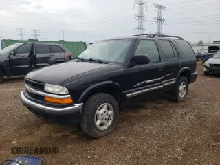 2000 Chevrolet Blazer LS with VIN 1GNDT13W1Y2112487, listed as a Copart auction lot 63741485 with 270,945 mi miles and Salvage title. Bid and sale history available at DreamBid. Image 1.