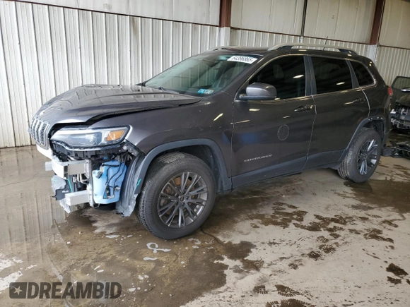 2020 Jeep Cherokee Latitude Plus with VIN 1C4PJMLB7LD516790, listed as a Copart auction lot 64396865 with 67,590 mi miles and Salvage title. Bid and sale history available at DreamBid. Image 1.