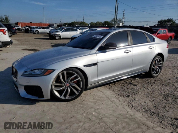 2016 Jaguar XF S with VIN SAJBG4BV0GCY18066, listed as a Copart auction lot 42683075 with 89,639 mi miles and Salvage Title. Bid and sale history available at carsss.com. Image 1.