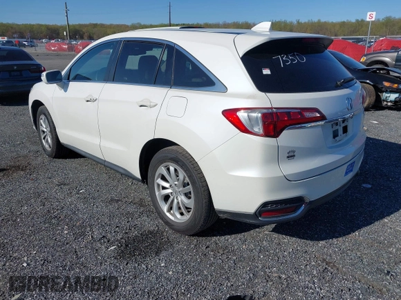 2016 Acura RDX with VIN 5J8TB4H37GL027350, listed as a IAAI auction lot 42059090 with 99,636 mi miles and . Bid and sale history available at DreamBid. Image 3.