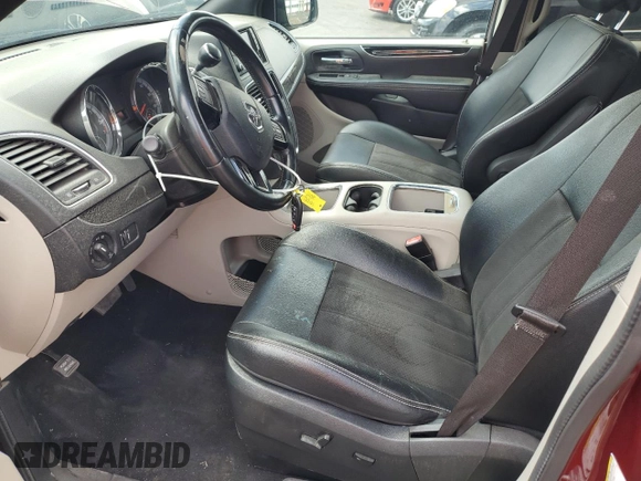 2019 Dodge Grand Caravan SXT with VIN 2C4RDGCGXKR807759, listed as a Copart auction lot 56098575 with 119,268 mi miles and Salvage Title. Bid and sale history available at DreamBid. Image 7.