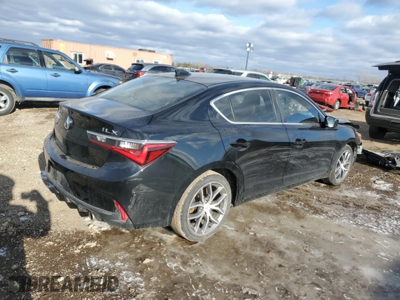 2019 Acura ILX w/Premium Pkg with VIN 19UDE2F79KA006669, listed as a Copart auction lot 41384065 with 99,271 mi miles and Salvage Title. Bid and sale history available at carsss.com. Image 3.
