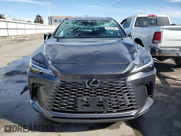 2024 Lexus RX with VIN 2T2BAMCA0RC039266, listed as a Copart auction lot 45692385 with 20,711 mi miles and Salvage Title. Bid and sale history available at carsss.com. Image 5.