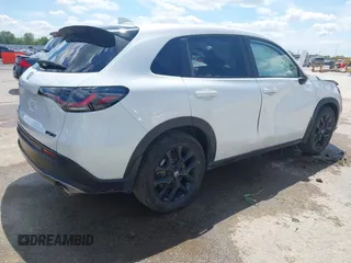 2024 Honda HR-V Sport with VIN 3CZRZ1H57RM761566, listed as a IAAI auction lot 42196492 with 12,113 mi miles and . Bid and sale history available at DreamBid. Image 4.