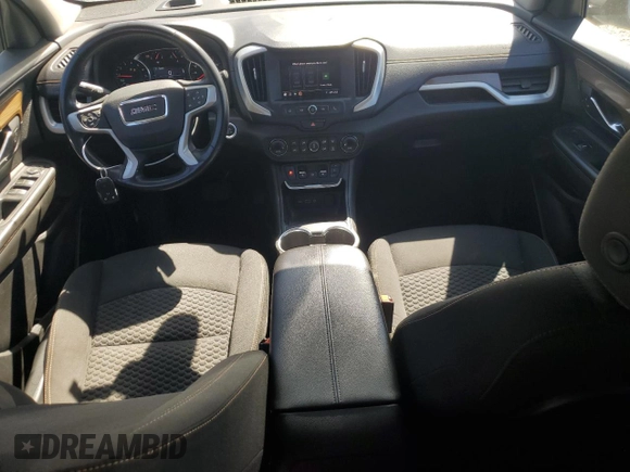 2020 GMC Terrain SLE with VIN 3GKALMEV5LL346726, listed as a Copart auction lot 49585745 with 41,554 mi miles and Salvage Title. Bid and sale history available at DreamBid. Image 8.