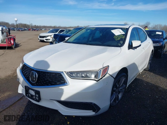 2020 Acura TLX w/Technology Pkg with VIN 19UUB3F47LA003145, listed as a IAAI auction lot 41571081 with 26,537 mi miles. Bid and sale history available at carsss.com. Image 6.