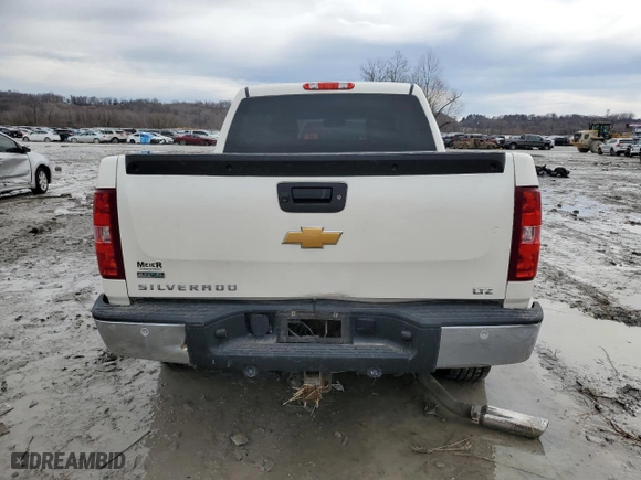 2012 Chevrolet Silverado 1500 LTZ with VIN 3GCPKTE73CG110945, listed as a Copart auction lot 46275095 with 174,246 mi miles and Salvage Title. Bid and sale history available at carsss.com. Image 6.
