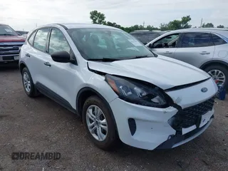 2021 Ford Escape S with VIN 1FMCU0F65MUA19375, listed as a IAAI auction lot 42633290 with 80,370 mi miles and . Bid and sale history available at DreamBid. Image 1.
