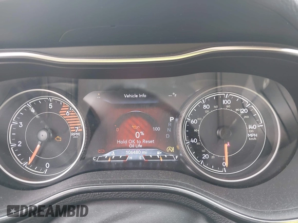 2019 Jeep Cherokee Trailhawk Elite with VIN 1C4PJMBN9KD258508, listed as a IAAI auction lot 42389006 with 106,480 mi miles and . Bid and sale history available at DreamBid. Image 7.