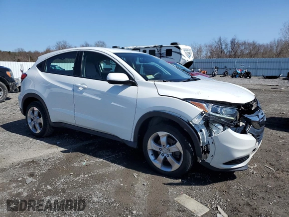 2022 Honda HR-V LX with VIN 3CZRU6H33NM709095, listed as a Copart auction lot 50504295 with 108,605 mi miles and Salvage Title. Bid and sale history available at carsss.com. Image 4.