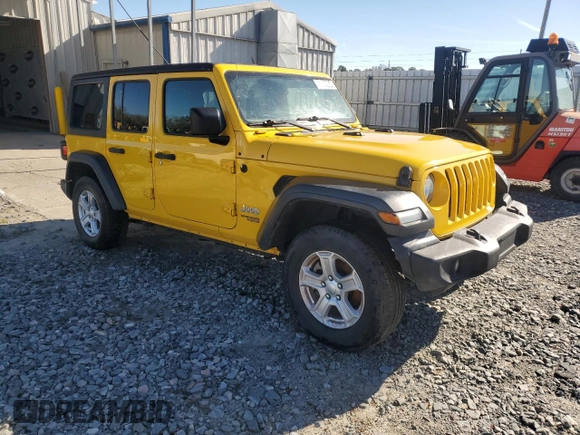 2020 Jeep Wrangler Unlimited Sport S z VIN 1C4HJXDN5LW248583, wystawiony jako Copart lot #86921404 z przebiegiem 113 323 mil mil oraz Czysty tytuł • Clean title. Historia ofert i sprzedaży dostępna na DreamBid. Obrazek 4.