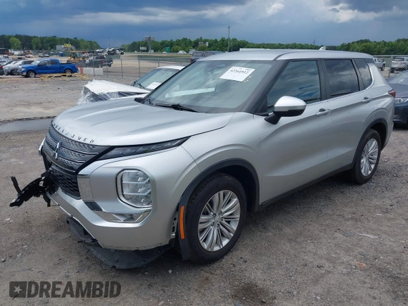 2022 Mitsubishi Outlander ES z VIN JA4J3TA88NZ015201, wystawiony jako IAAI lot #42264912 z przebiegiem 78 601 mil mil oraz . Historia ofert i sprzedaży dostępna na DreamBid. Obrazek 18.