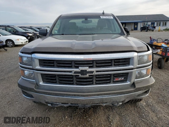 2015 Chevrolet Silverado 1500 LT with VIN 1GCVKREC5FZ177932, listed as a Copart auction lot 67757254 with 166,365 mi miles and Salvage Title. Bid and sale history available at carsss.com. Image 5.