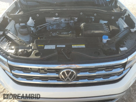 2023 Volkswagen Atlas SE z VIN 1V2DC2CA5PC214689, wystawiony jako Copart lot #77497274 z przebiegiem 29 838 mil mil oraz Nie do naprawy • Non repairable. Historia ofert i sprzedaży dostępna na DreamBid. Obrazek 12.