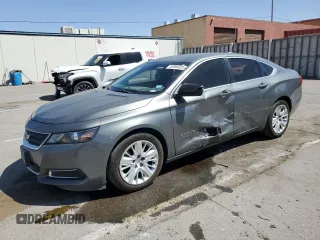 2016 Chevrolet Impala LS with VIN 1G11Z5SA1GU105123, listed as a Copart auction lot 52694325 with 114,739 mi miles and Salvage title. Bid and sale history available at DreamBid. Image 1.