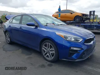 2019 Kia Forte S with VIN 3KPF34AD2KE017208, listed as a IAAI auction lot 42127090 with 83,466 mi miles and . Bid and sale history available at carsss.com. Image 1.
