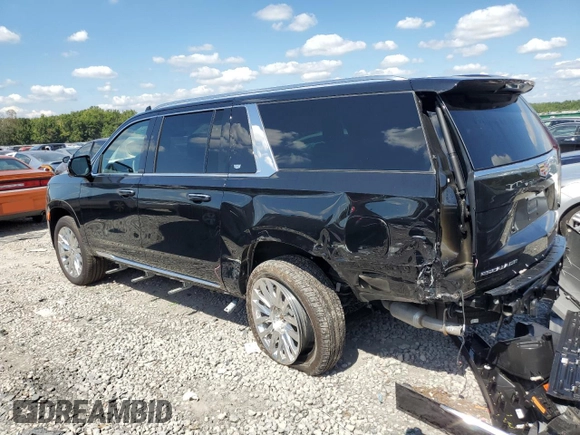 2023 Cadillac Escalade ESV 4WD Premium Luxury z VIN 1GYS4KKL3PR555217, wystawiony jako Copart lot #71987764 z przebiegiem 2 891 mil mil oraz Szkoda całkowita • Salvage title. Historia ofert i sprzedaży dostępna na DreamBid. Obrazek 2.