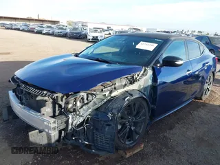 2017 Nissan Maxima SR with VIN 1N4AA6AP8HC412862, listed as a IAAI auction lot 41725246 with 154,483 mi miles and . Bid and sale history available at DreamBid. Image 6.