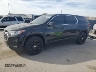 2021 Chevrolet Traverse LS with VIN 1GNERLKW3MJ181472, listed as a Copart auction lot 43199495 with 0 mi miles and Clean Title. Bid and sale history available at carsss.com. Image 1.