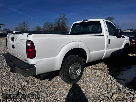 2015 Ford Super Duty F-250 SRW XL with VIN 1FTBF2A69FED29765, listed as a Copart auction lot 48147785 with 219,330 mi miles and Clean Title. Bid and sale history available at carsss.com. Image 3.