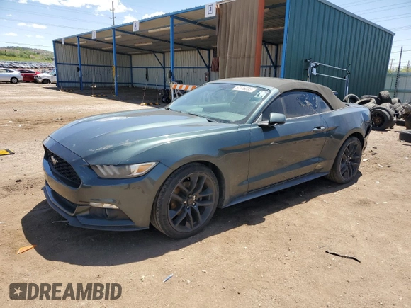 2015 Ford Mustang EcoBoost Premium z VIN 1FATP8UHXF5433320, wystawiony jako Copart lot #57146595 z przebiegiem 109 314 mil mil oraz Czysty tytuł • Clean title. Historia ofert i sprzedaży dostępna na DreamBid. Obrazek 1.