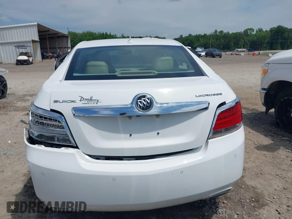 2013 Buick LaCrosse Leather with VIN 1G4GC5E30DF280524, listed as a IAAI auction lot 42216828 with 107,045 mi miles and . Bid and sale history available at DreamBid. Image 16.