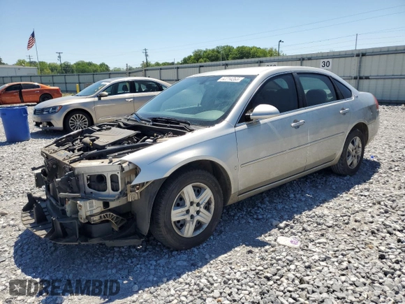2006 Chevrolet Impala LS with VIN 2G1WB55K369390563, listed as a Copart auction lot 52214265 with 169,926 mi miles and Salvage Title. Bid and sale history available at DreamBid. Image 1.